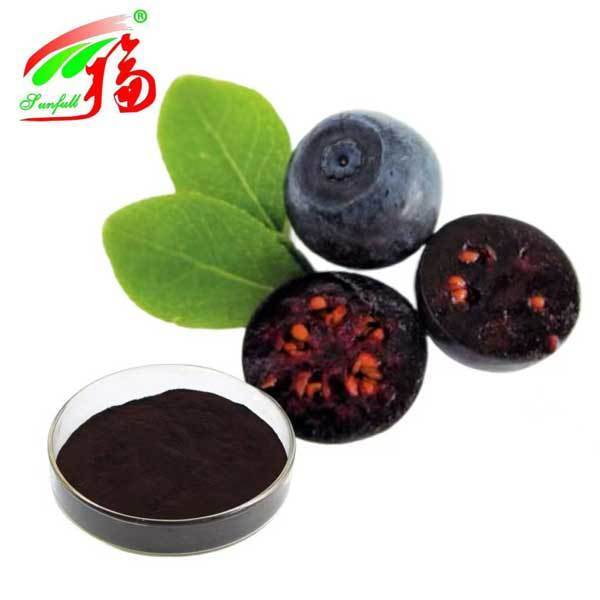 Экстракт черники 10% 25% антоцианидинов (УФ-ВИД) Антиоксидант Vaccinium Myrtillus L. Черника для поддержки зрения БАД