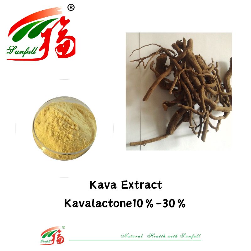 Хунань Sunfull Лучшая цена ISO/Кошер Пищевые добавки Кавалактоны 10%-30% Экстракт кавы